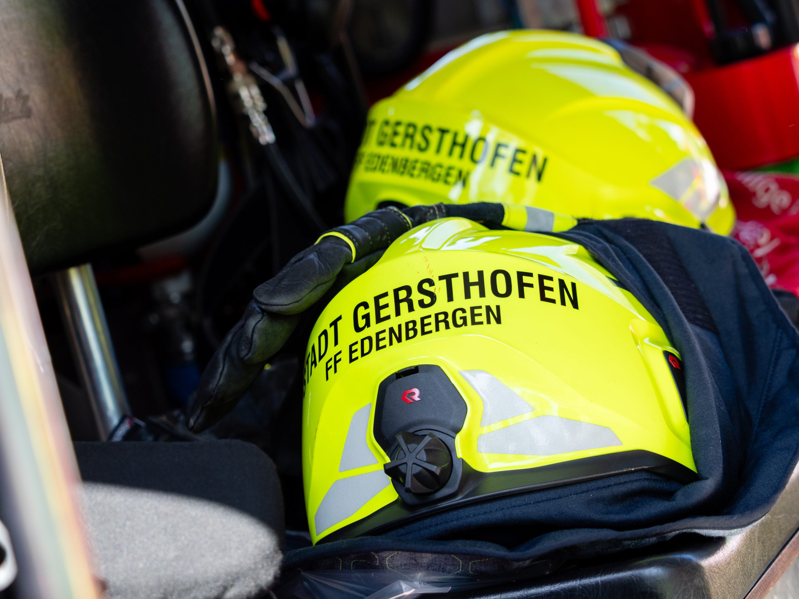 Feuerwehrhelm Freiwilligen Feuerwehr Edenbergen