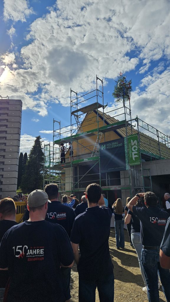 Richtfest Feuerwehrhaus Edenbergen