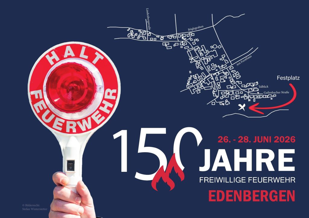 Programm Feuerwehrfest Edenbergen 2026 150 Jahre