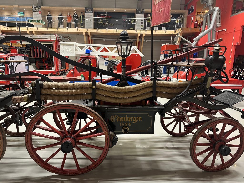 Spritzenwagen von 1894 Feuerwehr Edenbergen