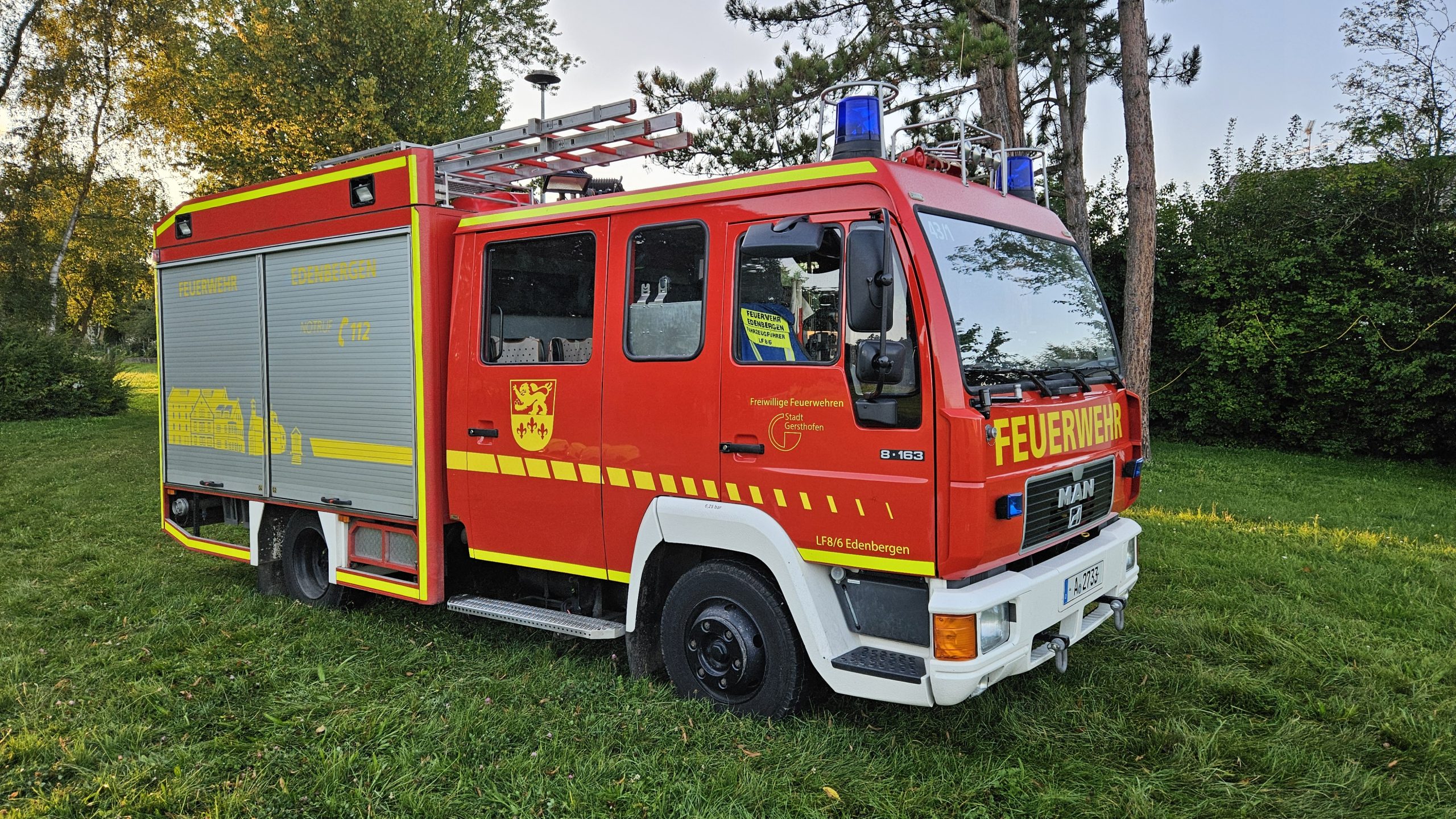 Feuerwehrauto Freiwillige Feuerwehr Edenbergen