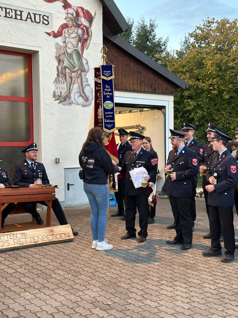 Patenbitten Feuerwehr Edenbergen und Feuerwehr Rettenbergen