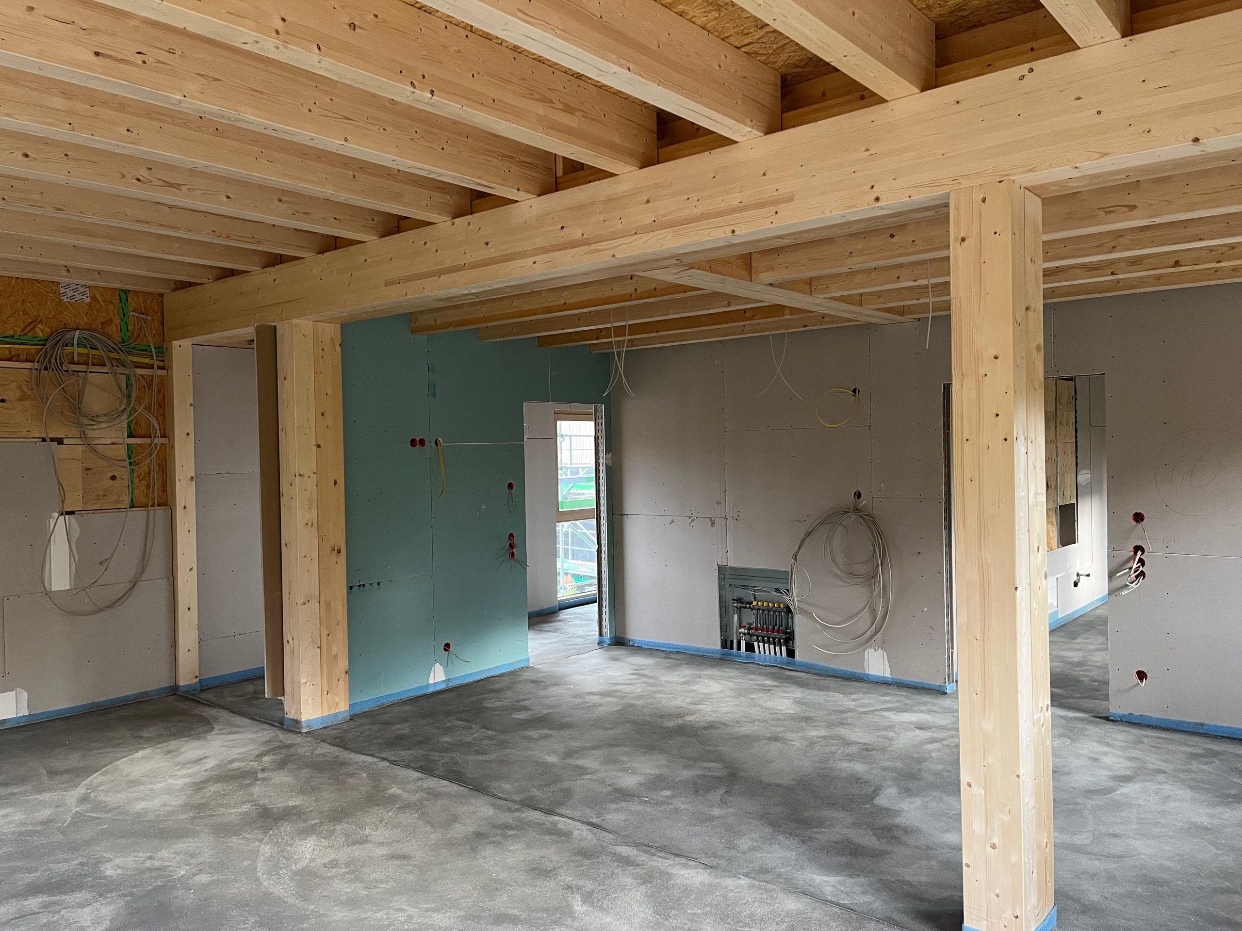 neues Feuerwehrhaus Stand Ende Oktober