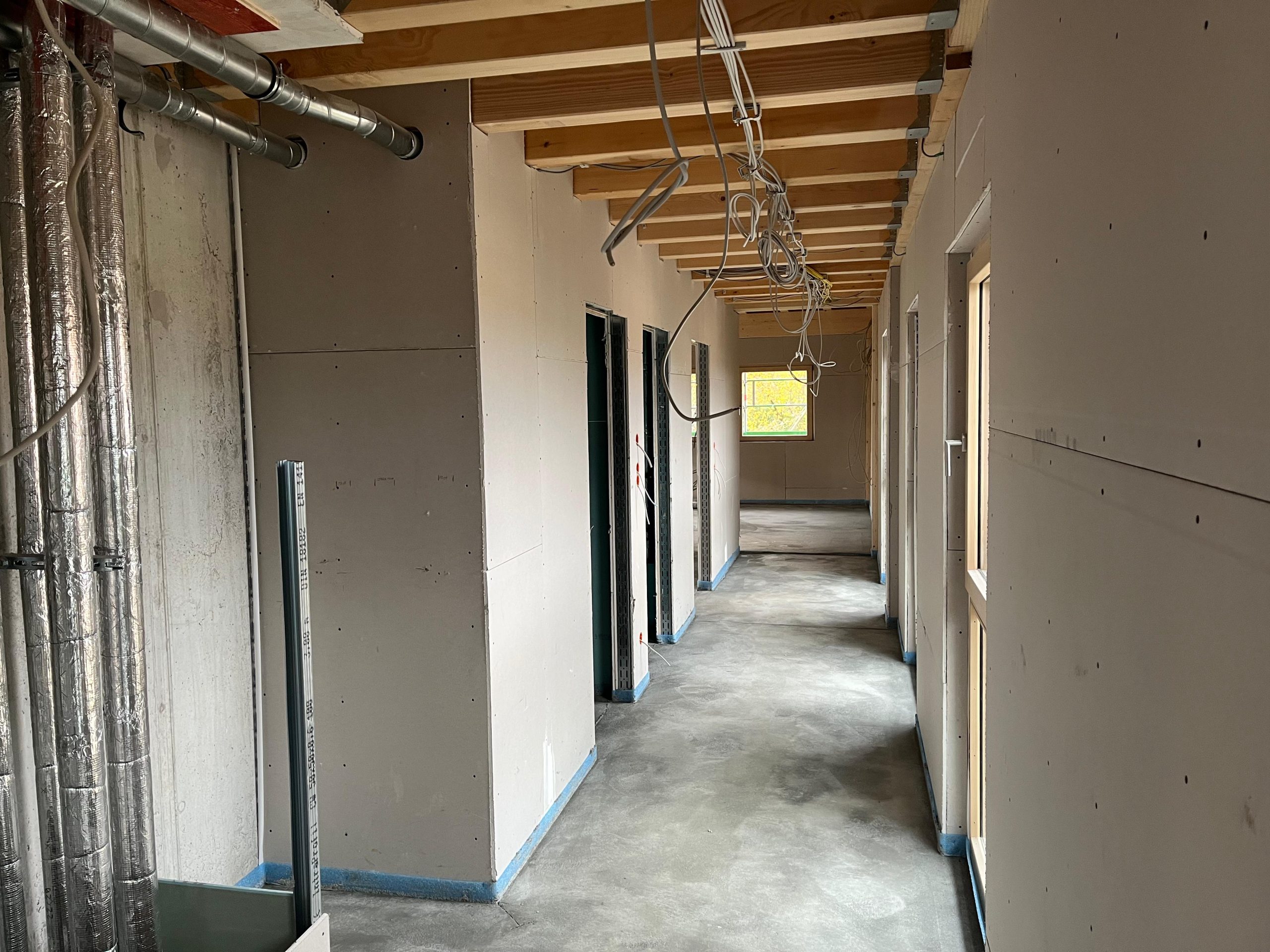 neues Feuerwehrhaus Stand Ende Oktober