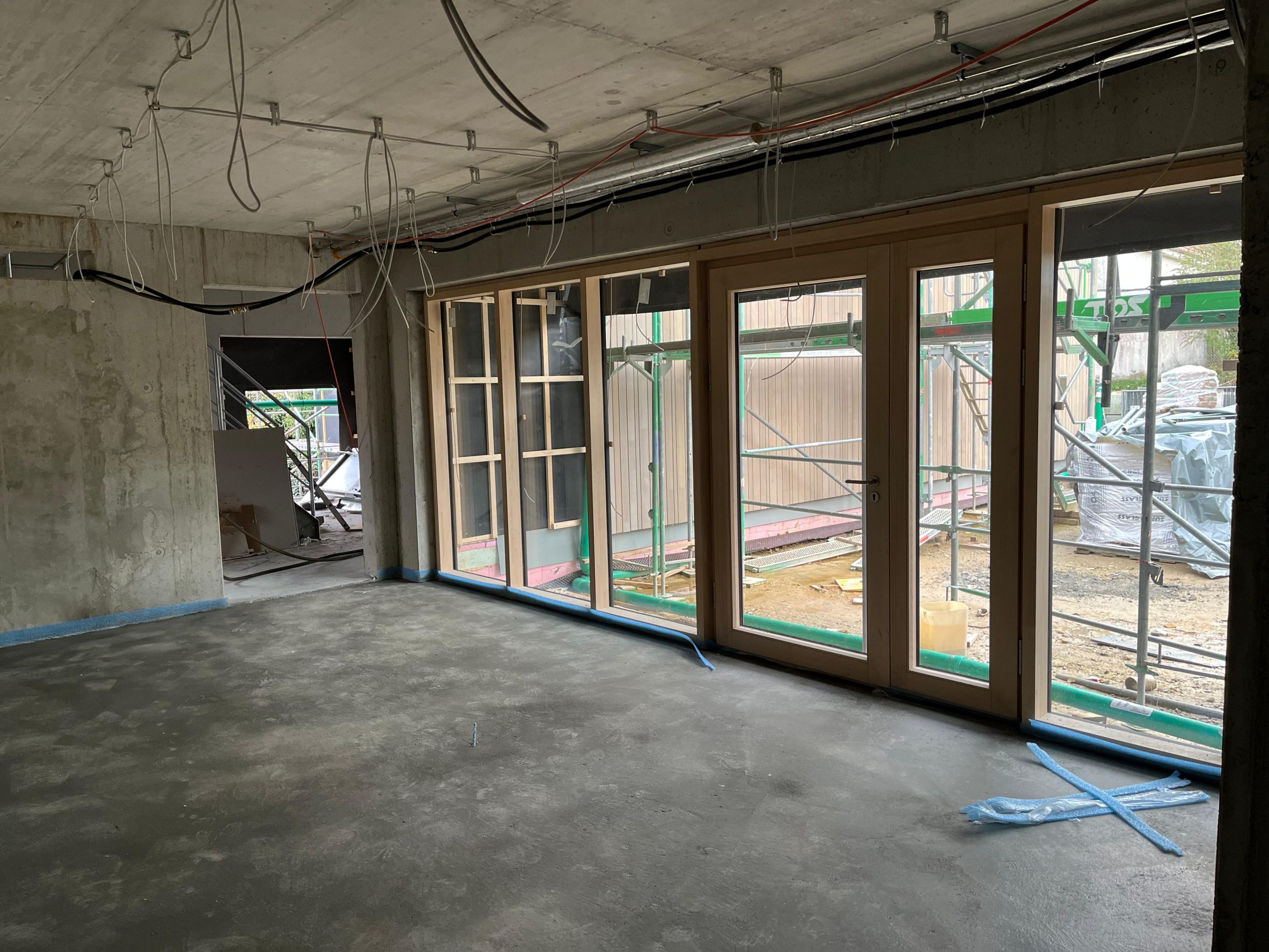 neues Feuerwehrhaus Stand Ende Oktober