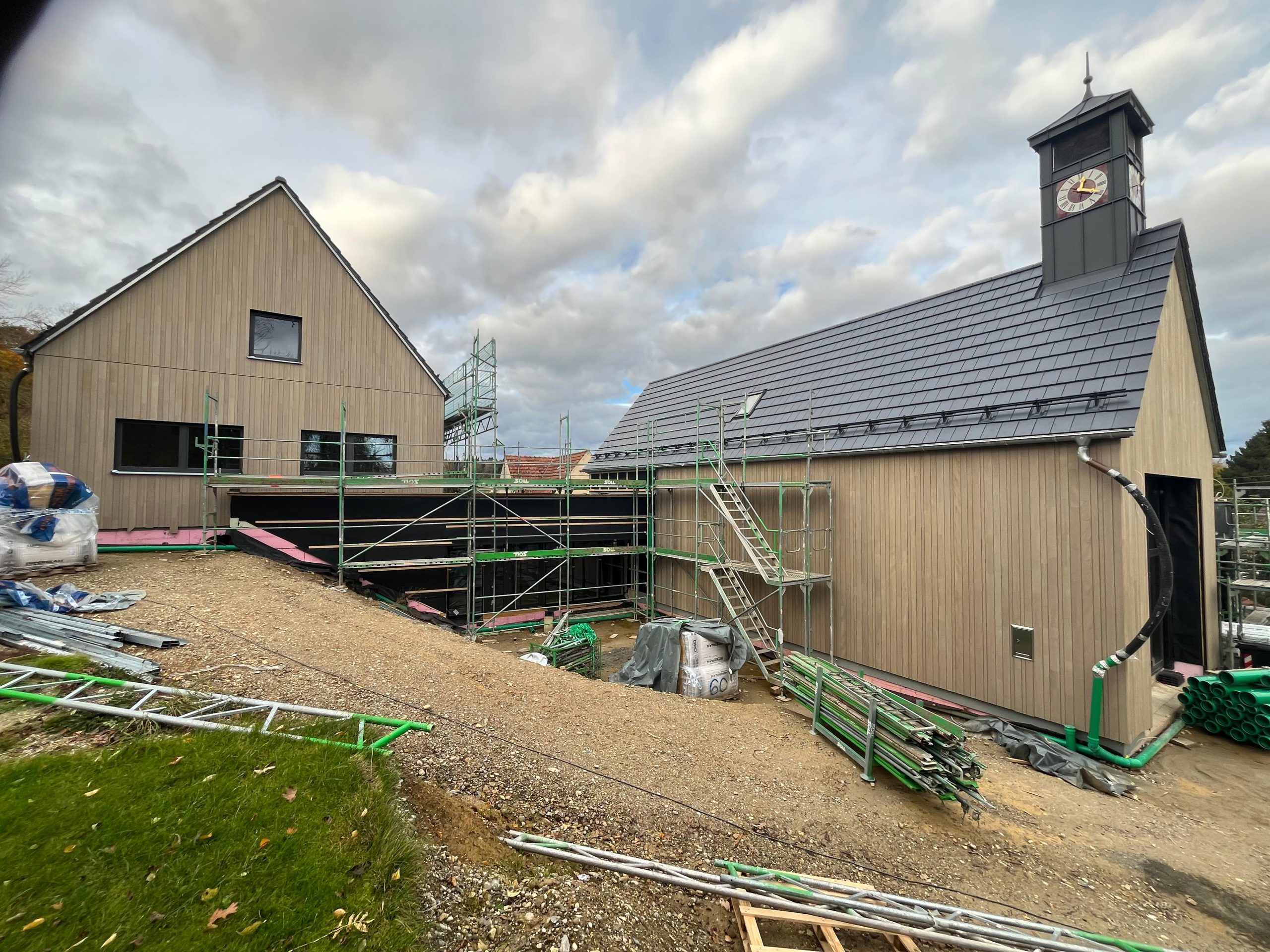 neues Feuerwehrhaus Stand Ende Oktober