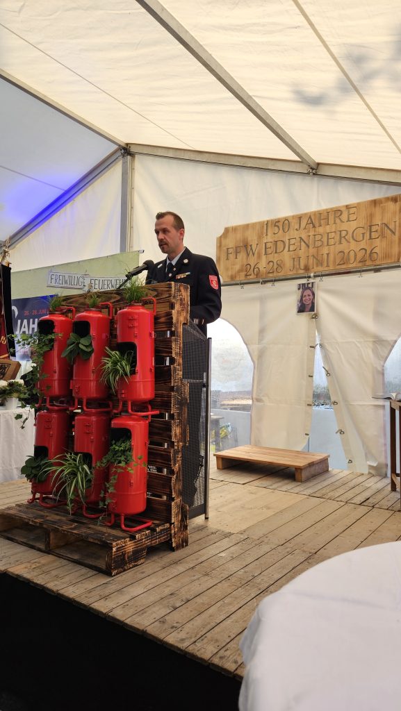 Festakt 150 Jahre Feuerwehr Edenbergen